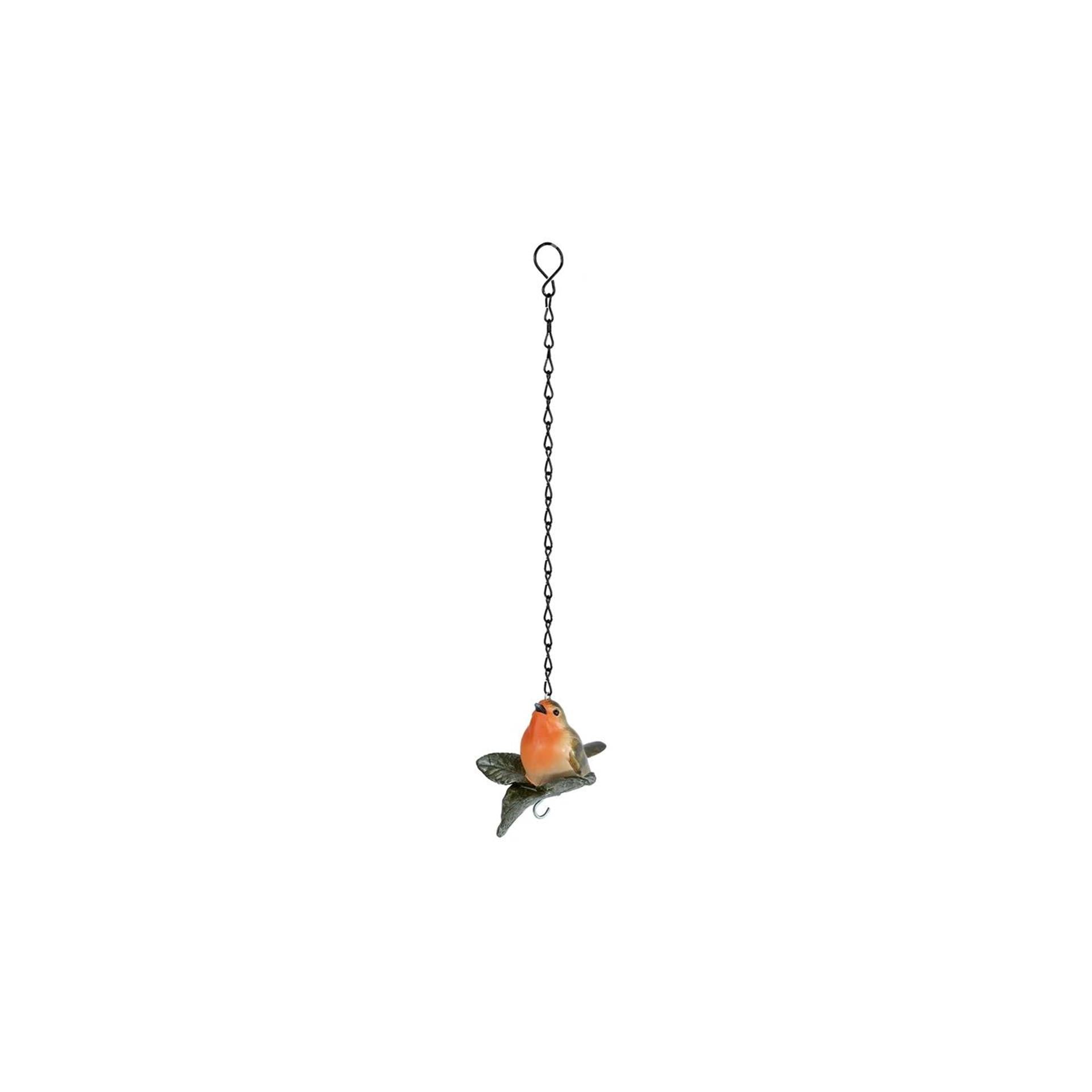 Support oiseau pour boule de graisse 13x11x42cm