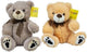 Ours en peluche Jonotoys sunkid de 25 cm de haut disponible en 2 coloris