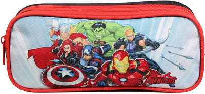 Trousse à crayons Jim Jam Avengers Pen Case 2 compartiments avec 2 fermetures éclair