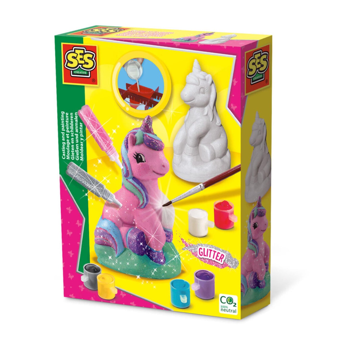Ses Gieten et la peinture - Unicorn
