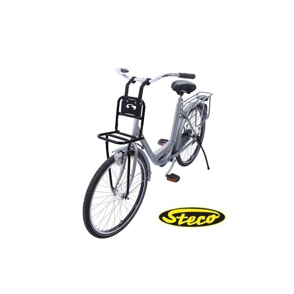 Porte-bagages avant Steco Comfort 20X20 Gloss-Black