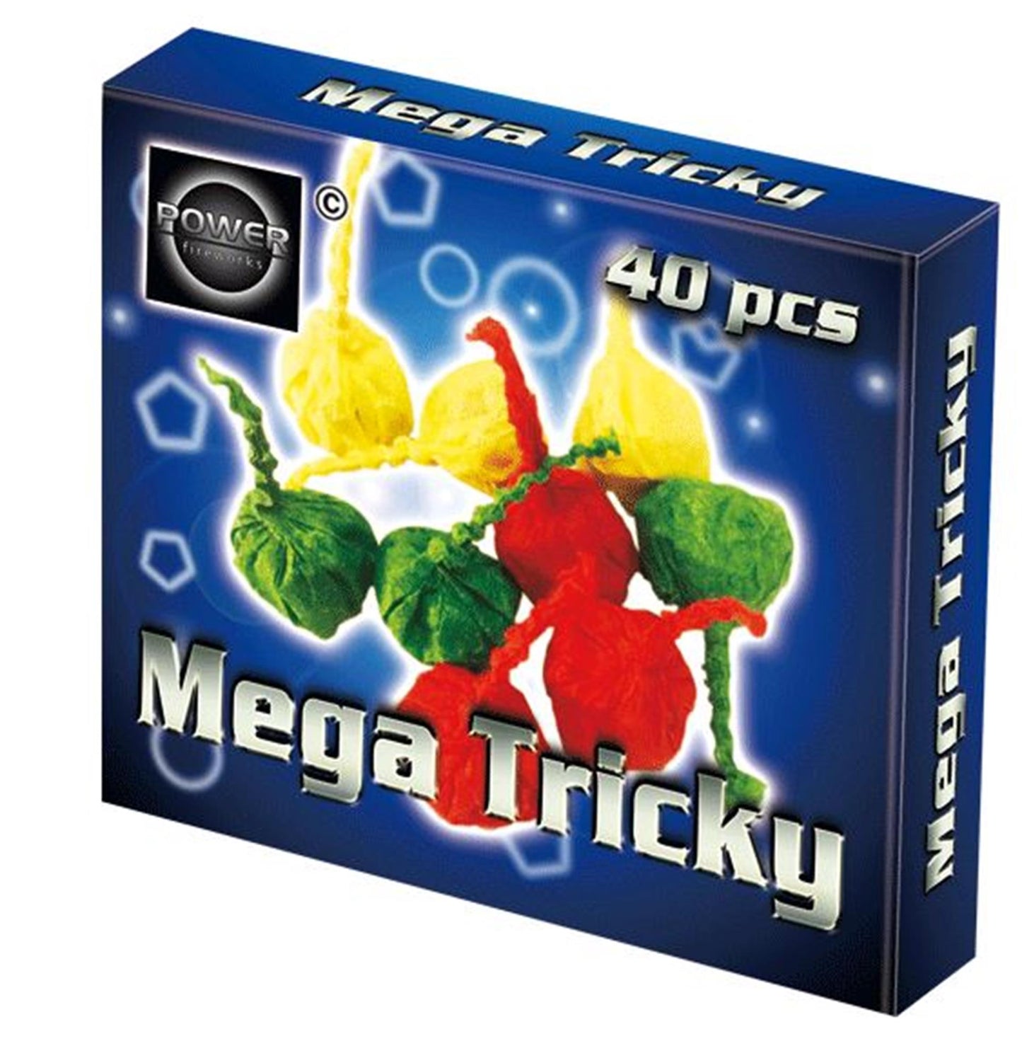 Broekhoff méga pois brillants colorés délicats 40 pcs