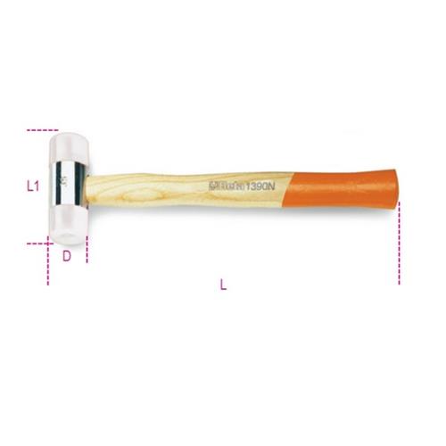 Marteau en plastique bêta 1390n 45