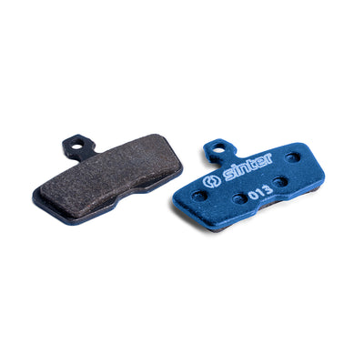 Blocs de frein à disque bleu électrique