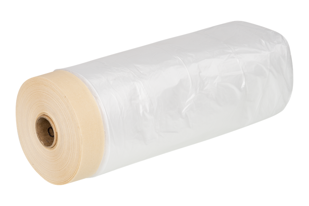 Hsv 0140 rouleau de film de couverture + ruban de masquage | 33m x 30cm - 2.12.0140.03