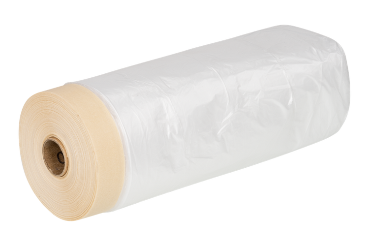 Hsv 0140 rouleau de film de couverture + ruban de masquage | 33m x 30cm - 2.12.0140.03