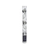 Decoris Boules de Noël mini dia3cm verre argent 9pcs