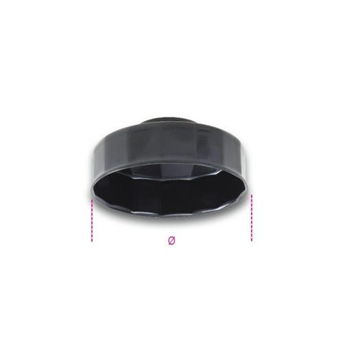 Clé pour filtre à huile Beta autoserrante 1493 ø65mm