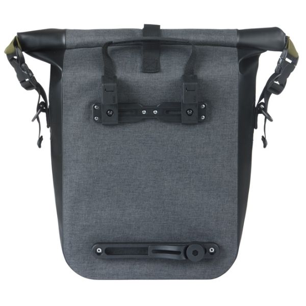 Basil sac unique navigateur storm m mik 12-15l 14 x 25 x 36 cm - noir