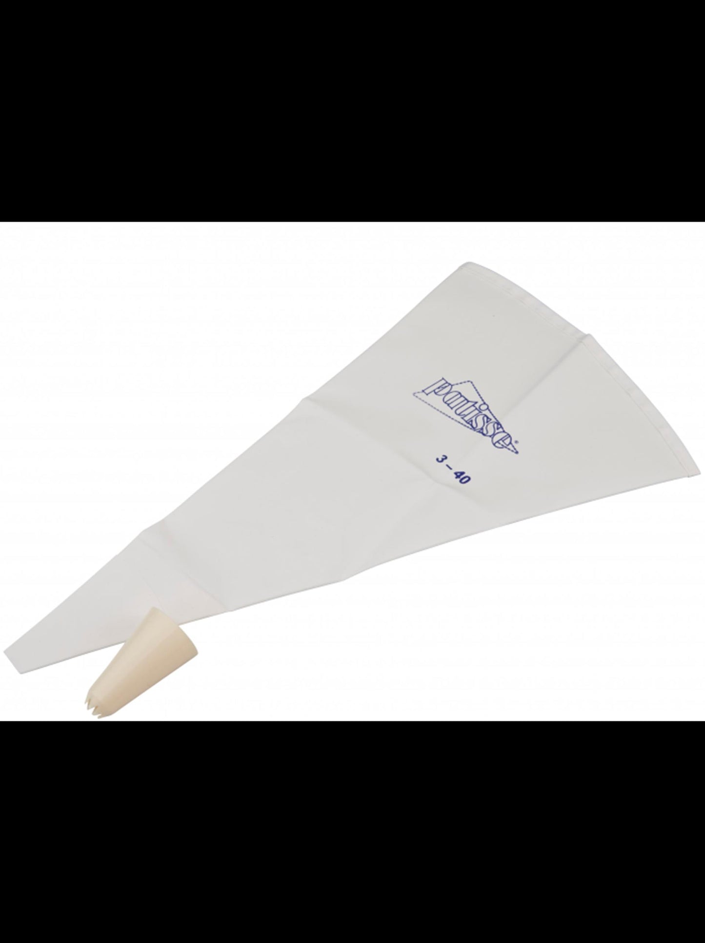 Poche à douille Patisse avec 1 douille à douille 40cm