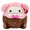 Squishmallows 40 cm Brina chocolat trempé bigfoot rose