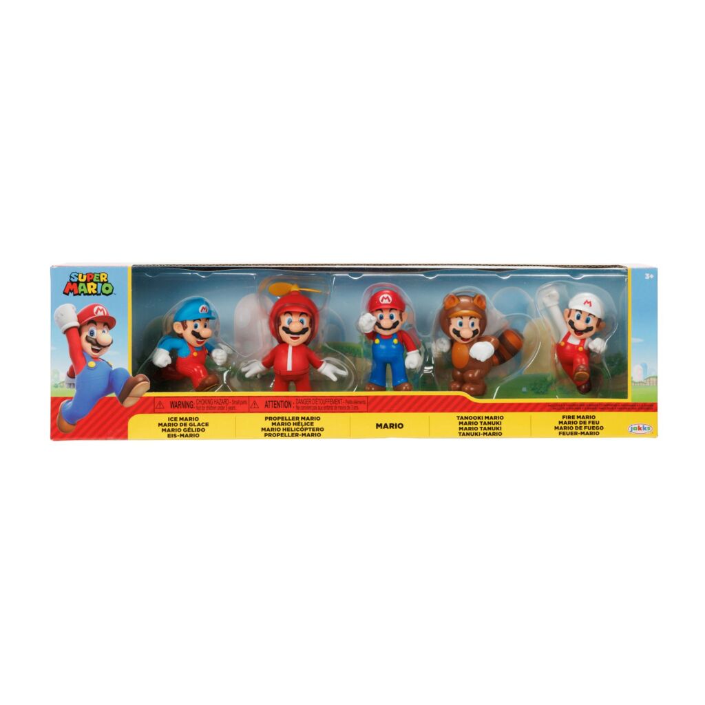 Super Mario Super Mario Figuren 5 pièces
