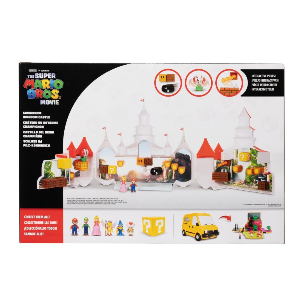 Set de jeu de château Super Mario Super Mario Peach