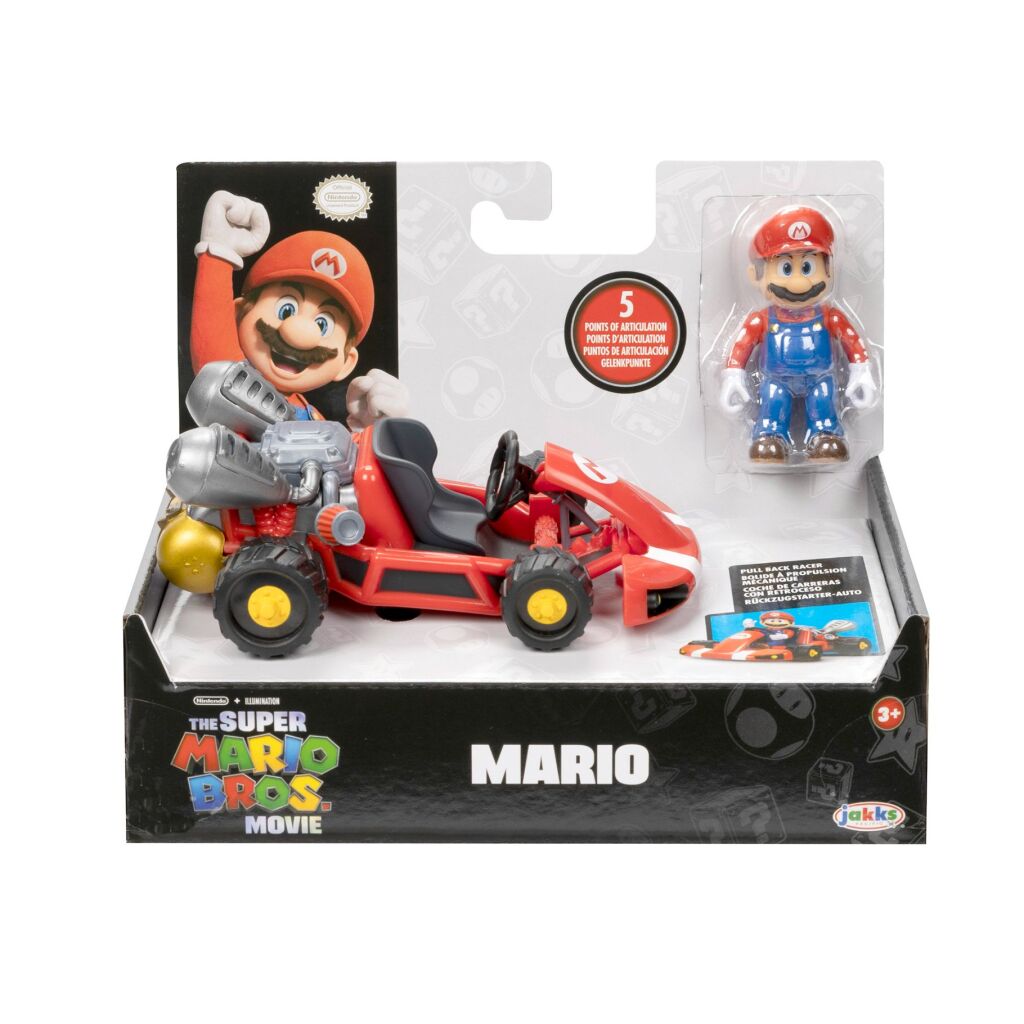 Véhicule de cinéma Super Mario Super Mario avec silhouette