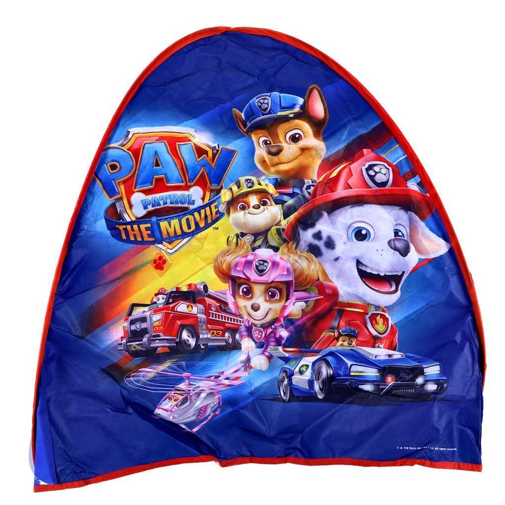 PAW PATROL pop-up tente bleu rouge