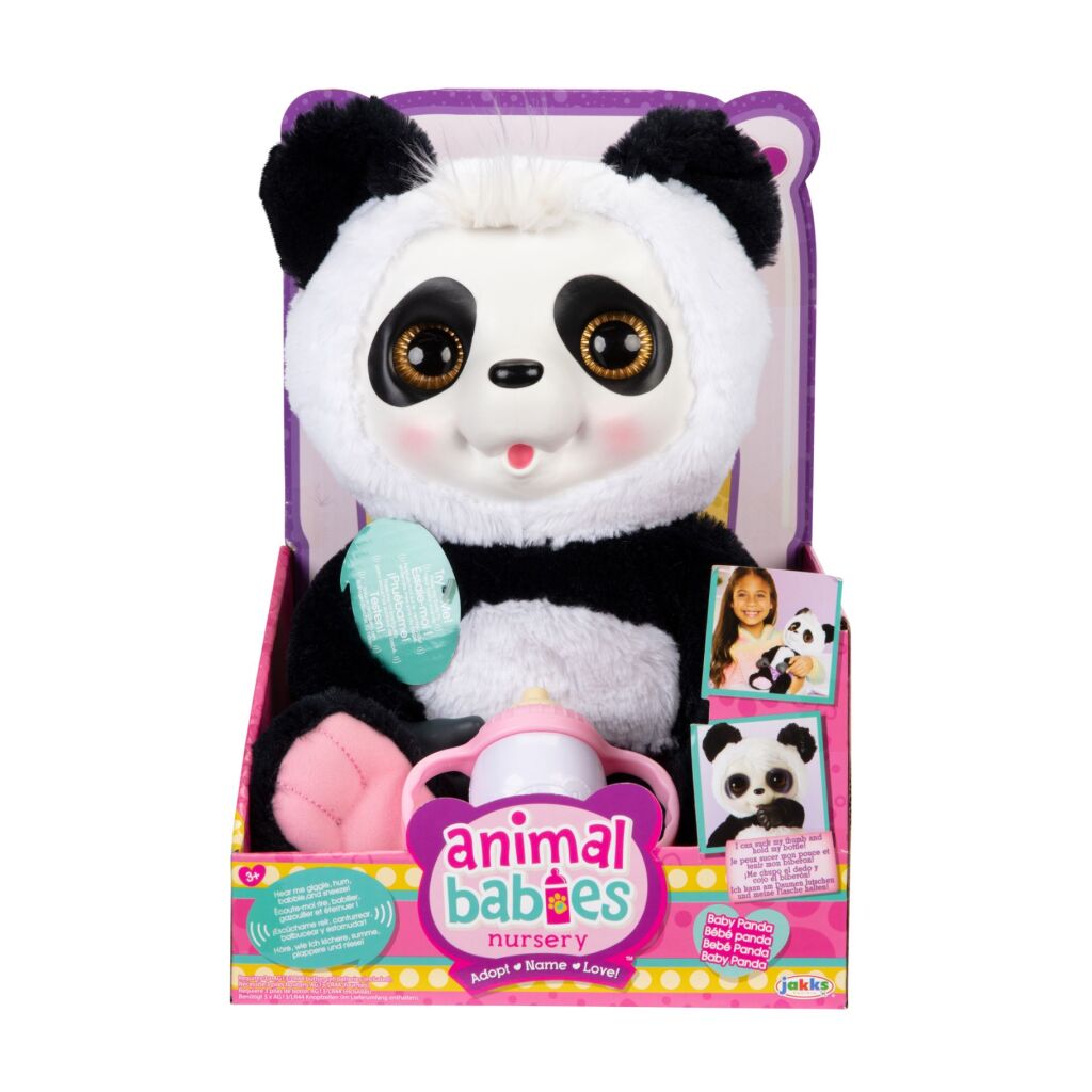 Jakks jaks animaux bébés panda + son