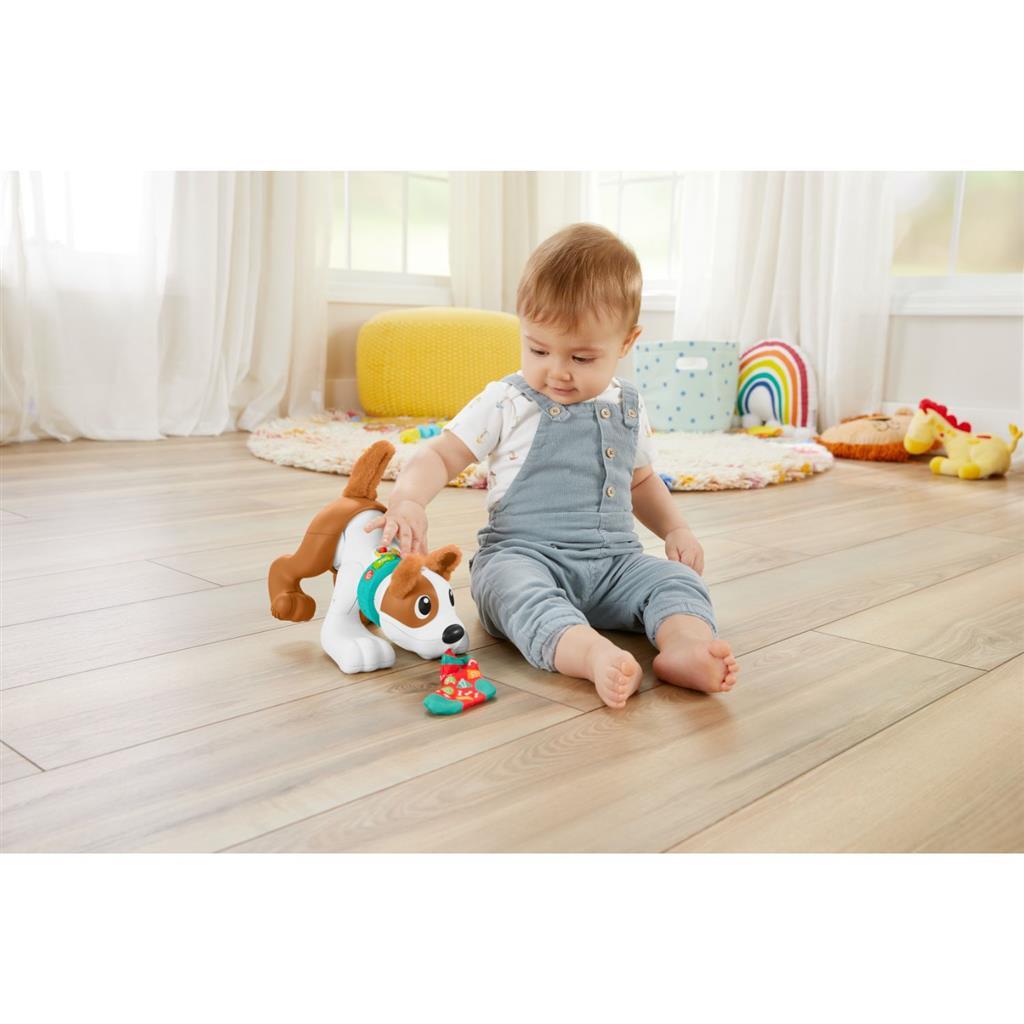 Fisher Price ramper avec moi chiot + lumière et son