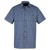 Storvik chemise à carreaux manches courtes design à carreaux 44 xxxxl