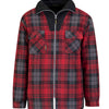 Storvik products gilet polaire bûcheron Stanley thermo rouge noir 3XL