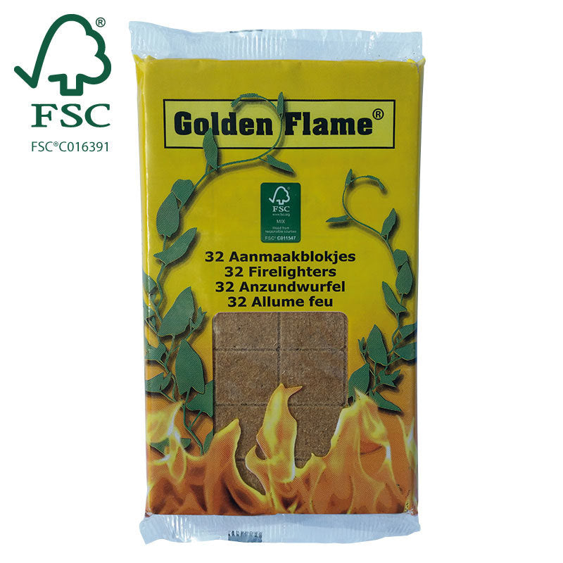 Golden Flame Golden Flame Calers Brown 32 pièces