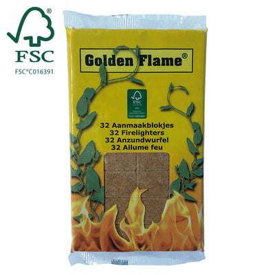Golden Flame Golden Flame Calers Brown 32 pièces
