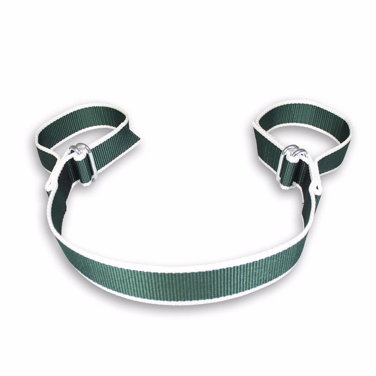 Sangle anti-fendue en grappe de vache, boucle de compression réglable blanc-vert