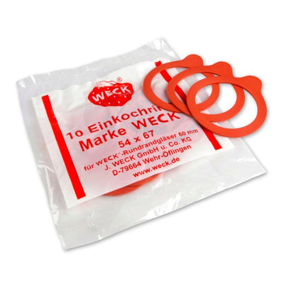 Anneaux Weck 54x67mm sachet de 10 pièces