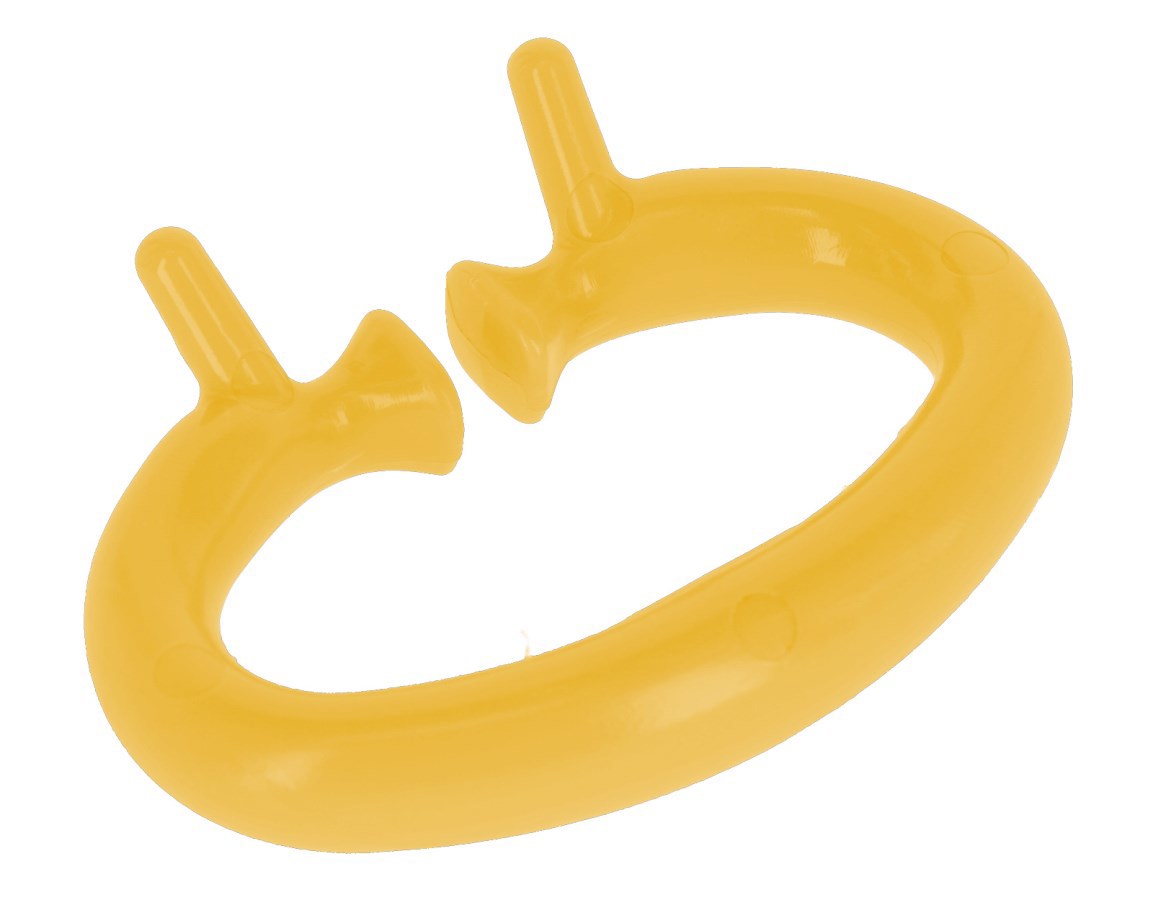 Anneau anti-perforation plastique suceur vache pinky