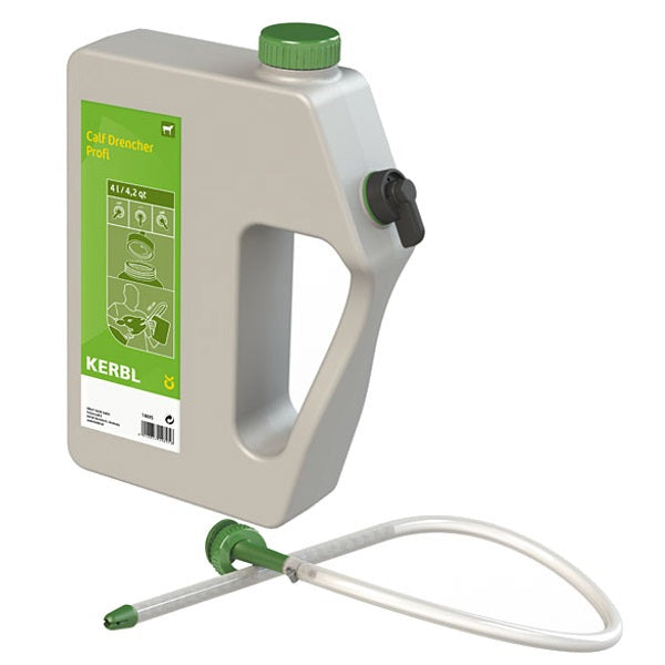 Drencher à veaux profi 4ltr avec sonde flexible 105cm