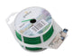 Fil de liaison plat 50m vert avec clignotant