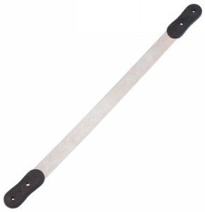 Couteau à sueur métal droit long