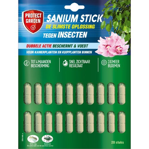 Protéger le bâton de sanium de jardin 20 pièces