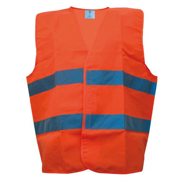 Gilet haute visibilité gilet de sécurité orange et 471