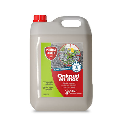 Protégez les mauvaises herbes 5L de la dentelle Flash Garden Ready