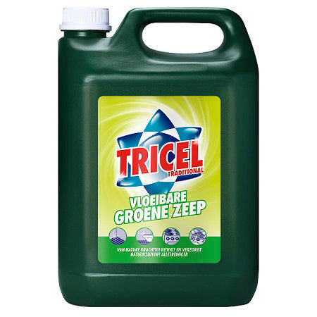 Savon liquide vert Tricel 5l