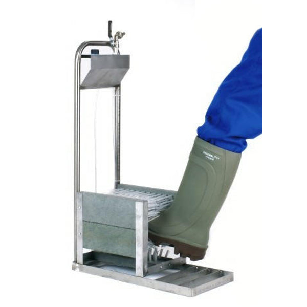 Kerbl nettoyeur de bottes inox