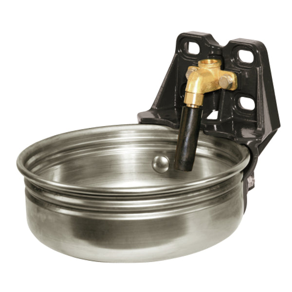 Abreuvoir inox 5l avec valve à tige 12 type e21