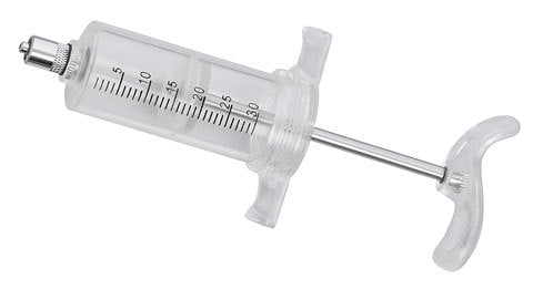 Seringue d'injection 30cc avec filetage