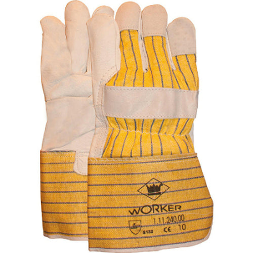 Boîte à gants en cuir extra large