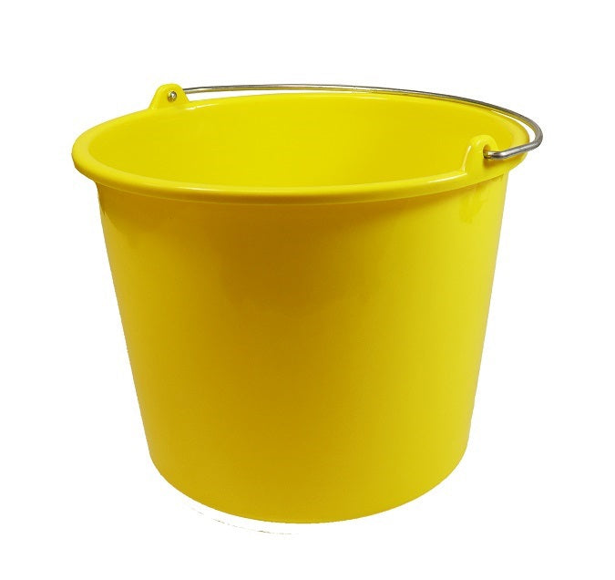 Produits seau plastique prof mm jaune 12l
