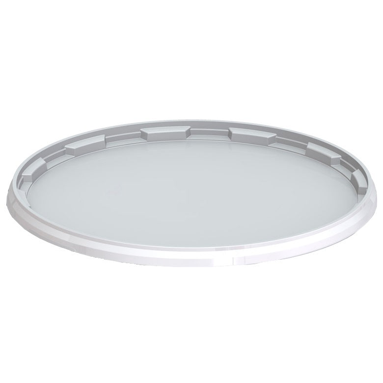 Couvercle pour seau en plastique mm blanc 10l