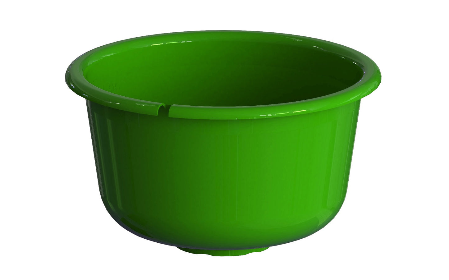 Insert bol alimentaire plastique vert 8l