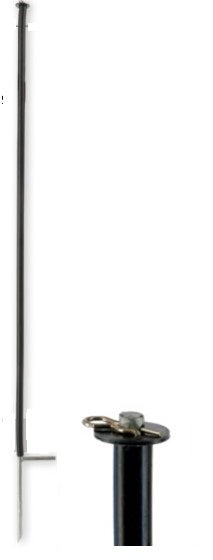 Poteau de support Ako pour filets de pâturage 120cm