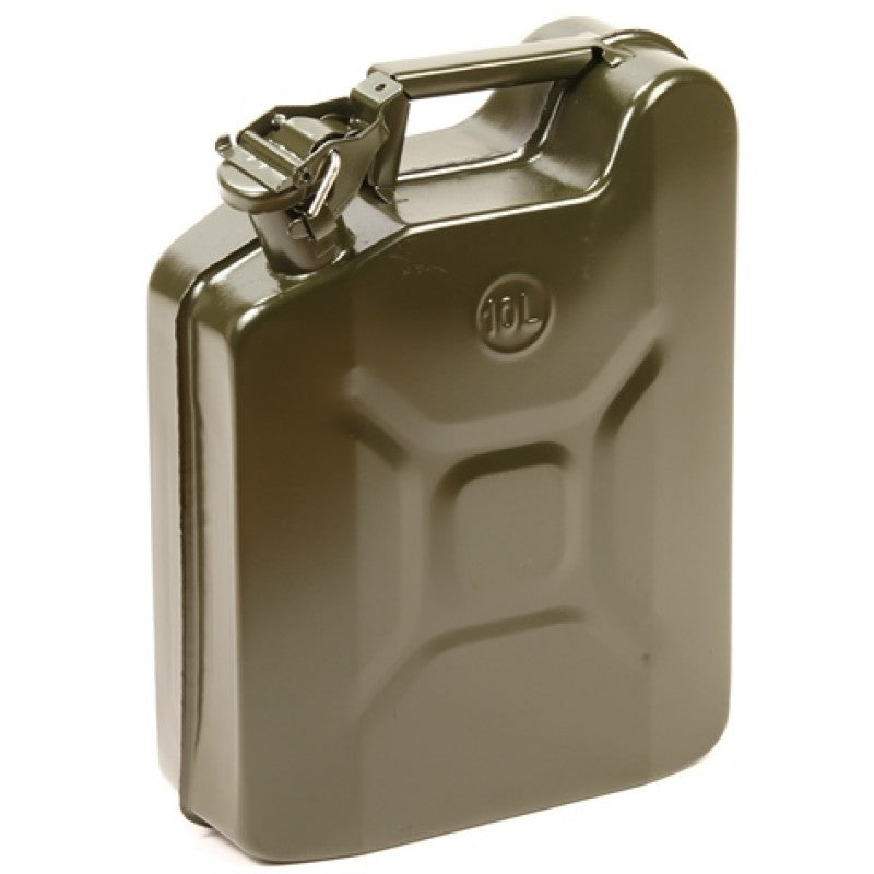 Jerrican métal vert 10 litres