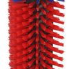 Brosse à vaches semi-circulaire brosse à bovins bleu-rouge