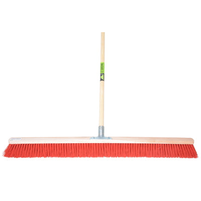 Balai Mm eurotool 100cm porte-bâton en nylon rouge manche mm 150cm