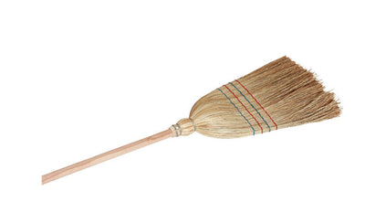 Mm eurotool products balai en paille de riz 4 coutures cousues avec manche 135cm