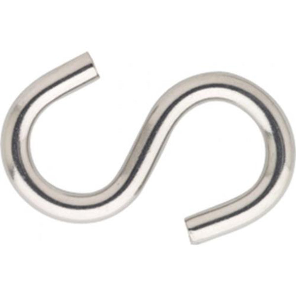 Crochets de produits galvanisés de 10 mm chacun étiquetés