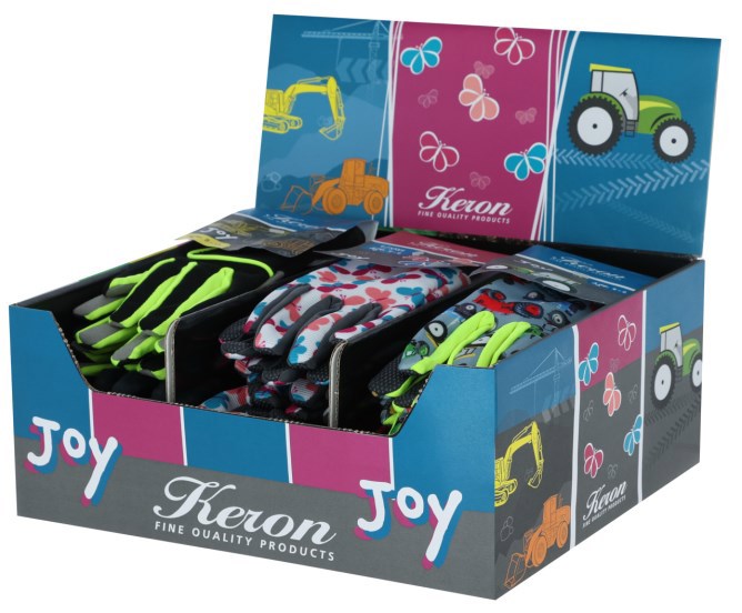Keron gant enfant joie 36 paires en présentoir