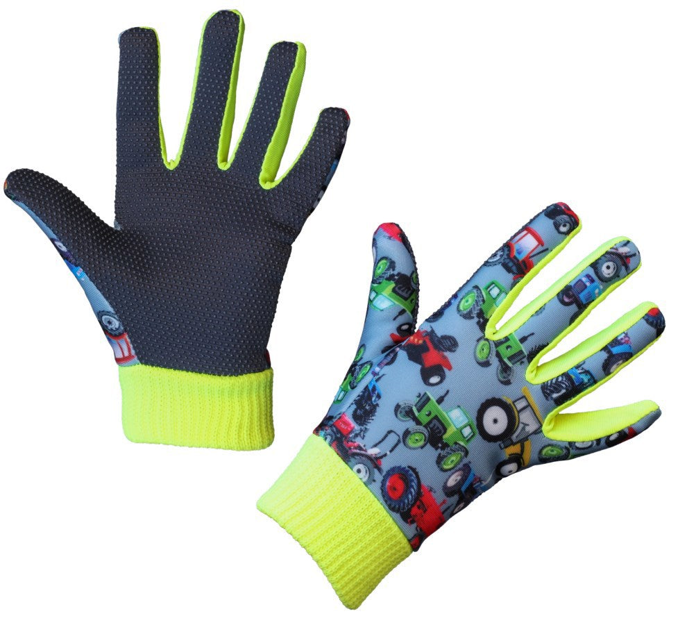 Gant enfant Keron joy 4 6 ans motif tracteur